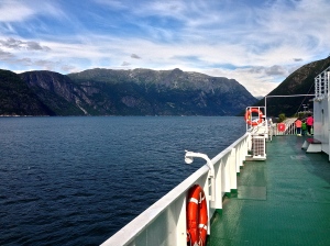 View from the Ferry Boat. 